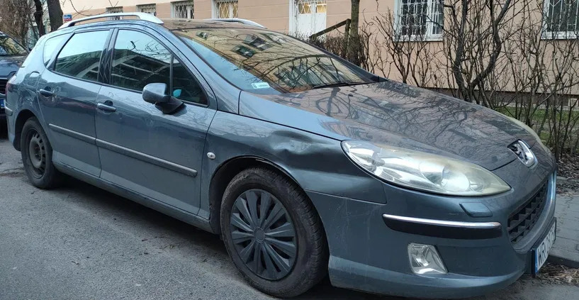 warmińsko-mazurskie Peugeot 407 cena 5500 przebieg: 255000, rok produkcji 2005 z Warszawa